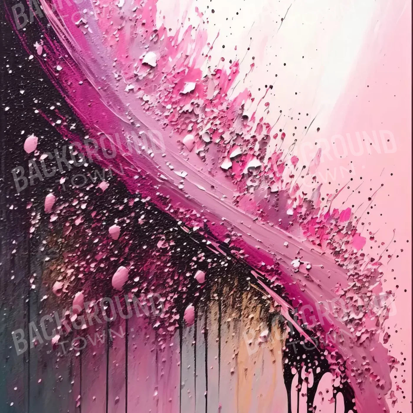 Abstract In Hot Pink 10X10 Ultracloth ( 120 X Inch ) Backdrop