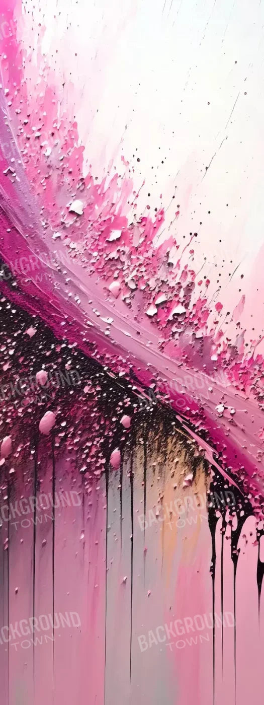 Abstract In Hot Pink 8X20 Ultracloth ( 96 X 240 Inch ) Backdrop