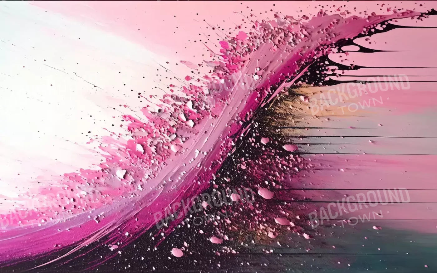 Abstract In Hot Pink H 14X9 Ultracloth ( 168 X 108 Inch ) Backdrop