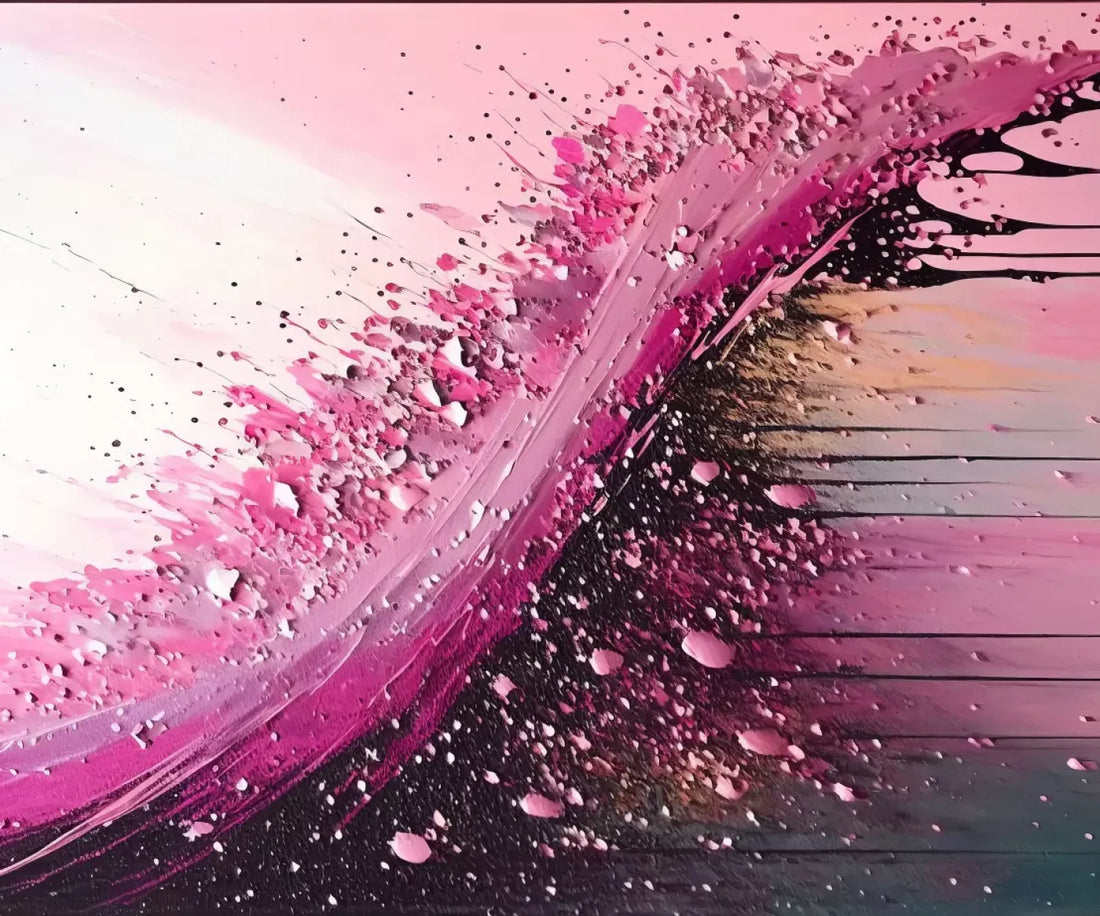 Pink Textured Backdrop for Photography