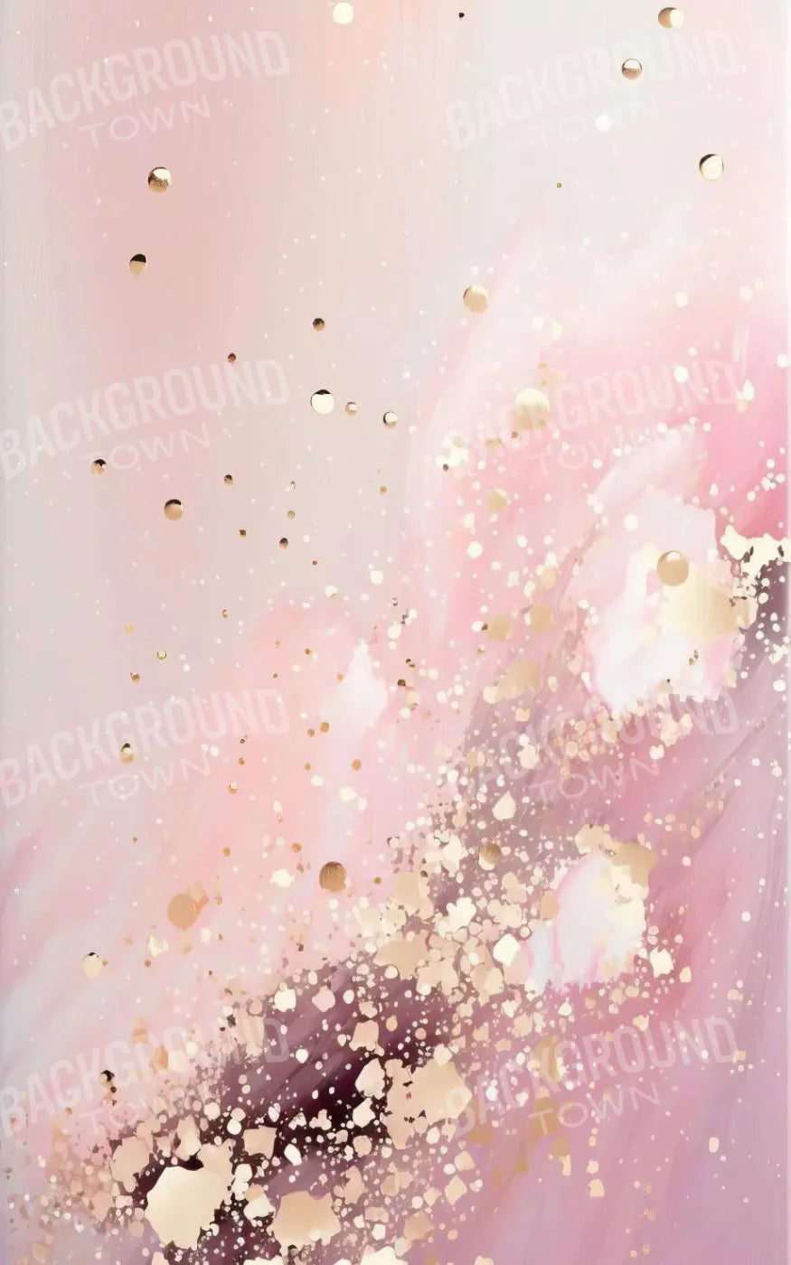 Abstract In Pink 9X14 Ultracloth ( 108 X 168 Inch ) Backdrop