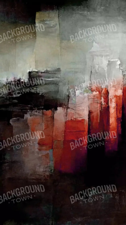 Abstract In Red 8X14 Ultracloth ( 96 X 168 Inch ) Backdrop