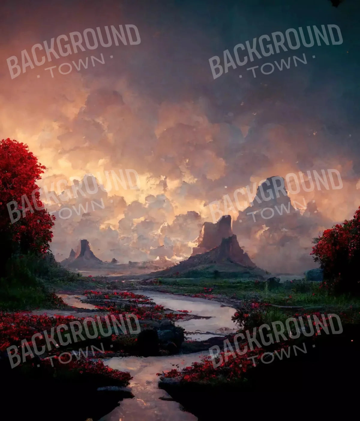 Abundance 10X12 Ultracloth ( 120 X 144 Inch ) Backdrop
