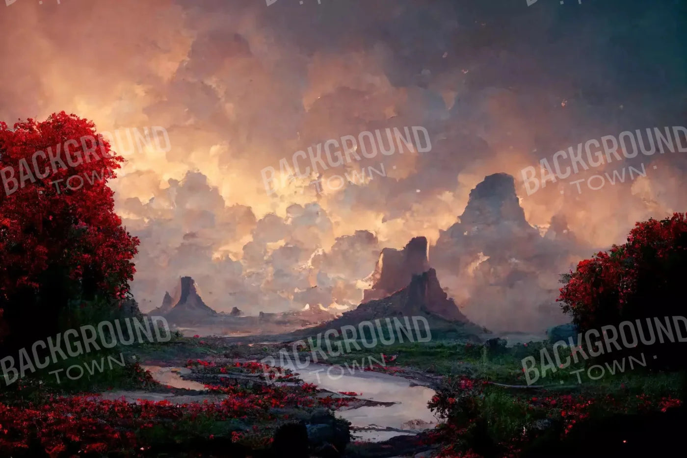 Abundance 8X5 Ultracloth ( 96 X 60 Inch ) Backdrop