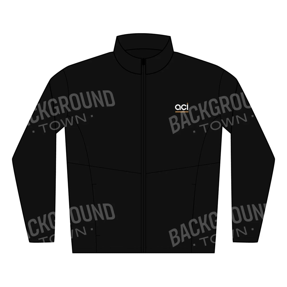 ACI Embroidered Soft Shell Jacket — Men’s Lightweight Corporate Outerwear XS / Deep Black Outerwear