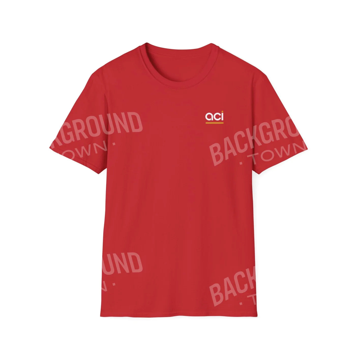 ACI Logo T-Shirt Unisex Red / XS T-Shirt