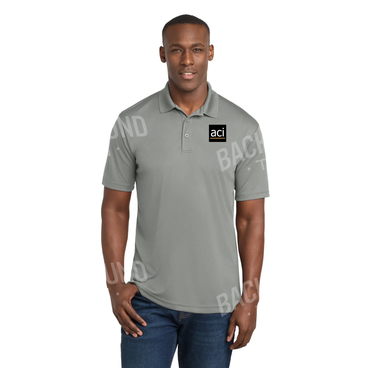 ACI Polo - Sport-Tek® PosiCharge® Competitor™ Polo XS / Silver Supplies