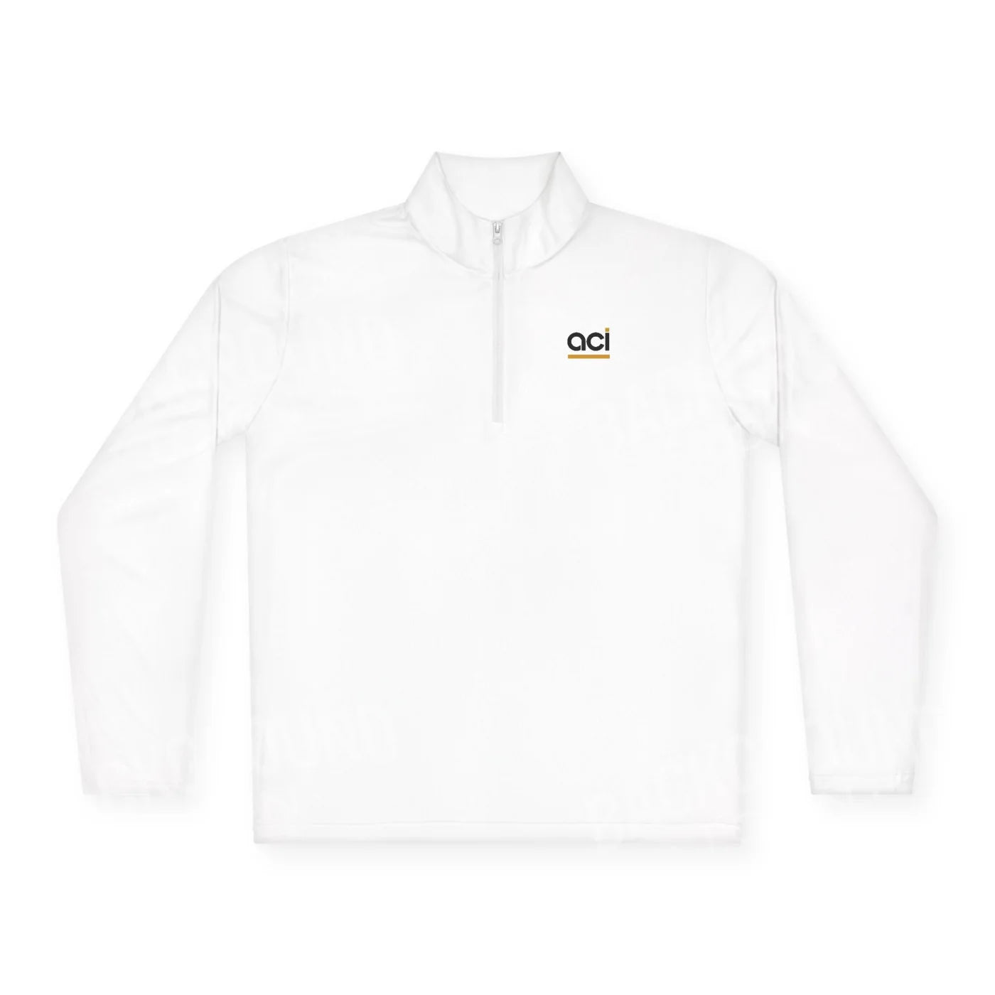 ACI Quarter-Zip Pullover Unisex L / White Long-sleeve