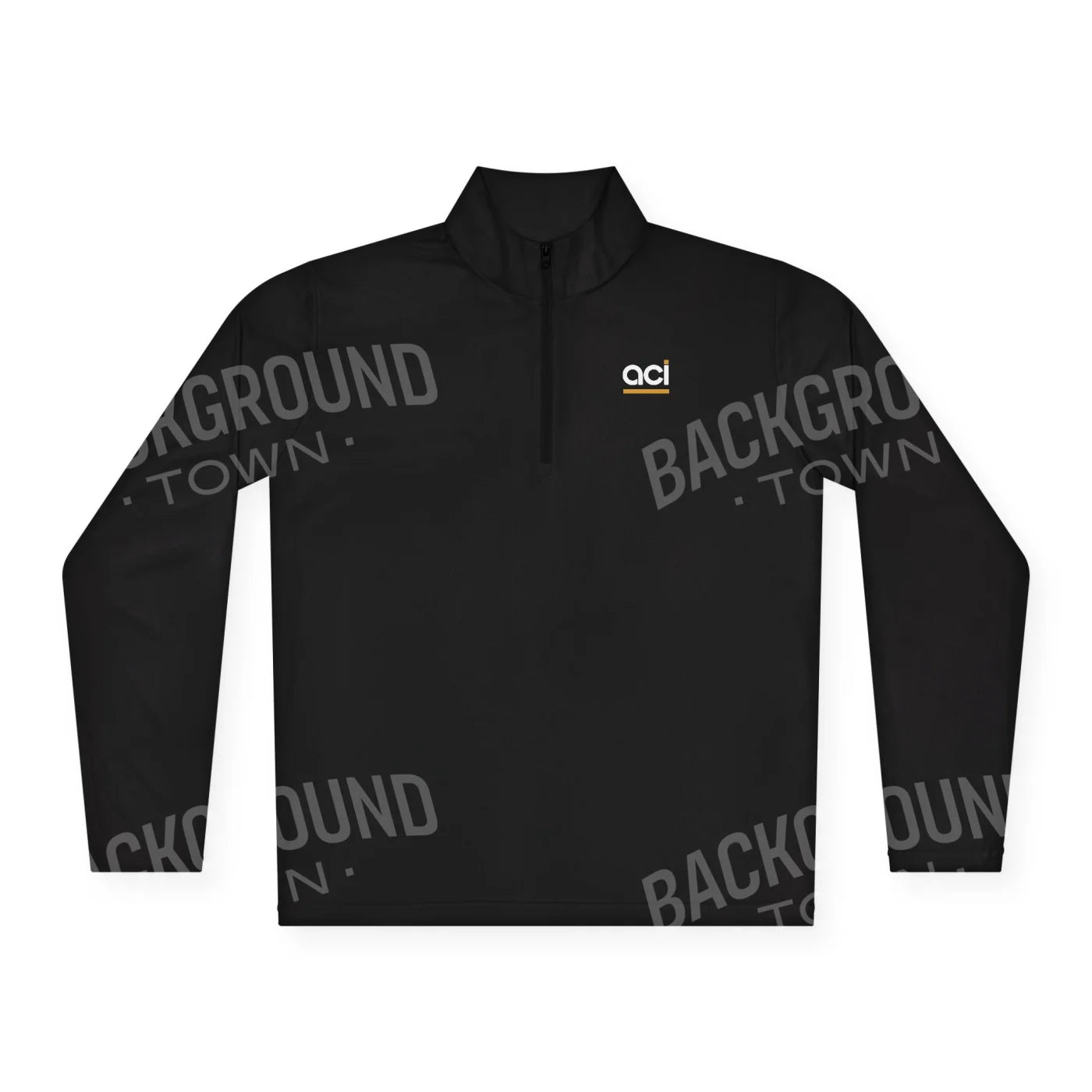 ACI Quarter-Zip Pullover Unisex S / Black Long-sleeve