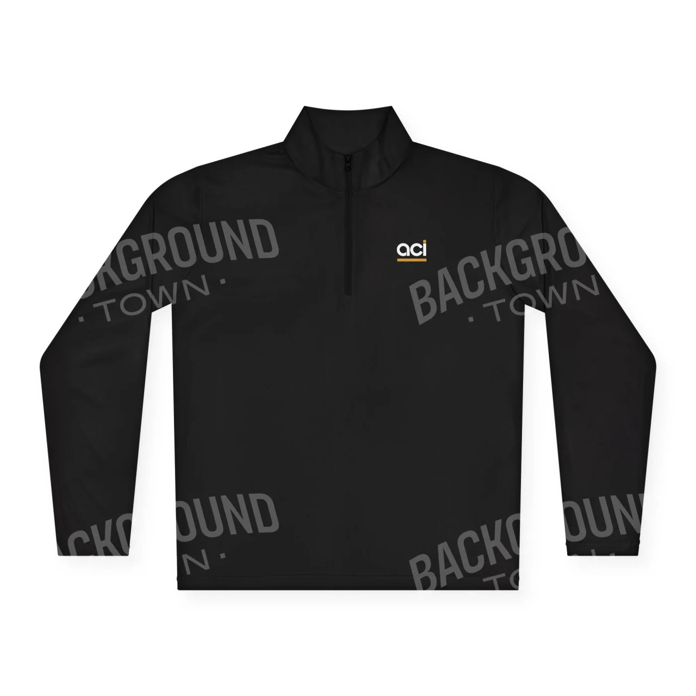 ACI Quarter-Zip Pullover Unisex XS / Black Long-sleeve