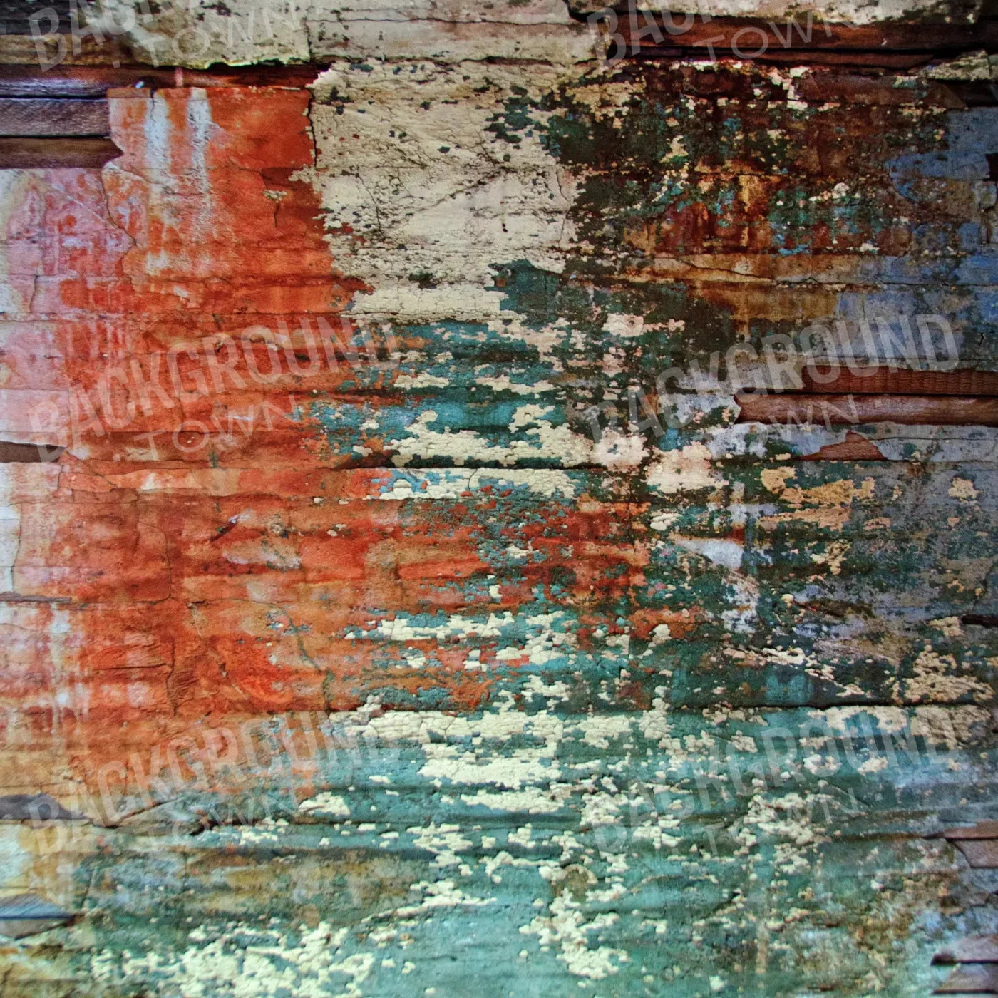 Acid Plaster 8X8 Fleece ( 96 X Inch ) Backdrop
