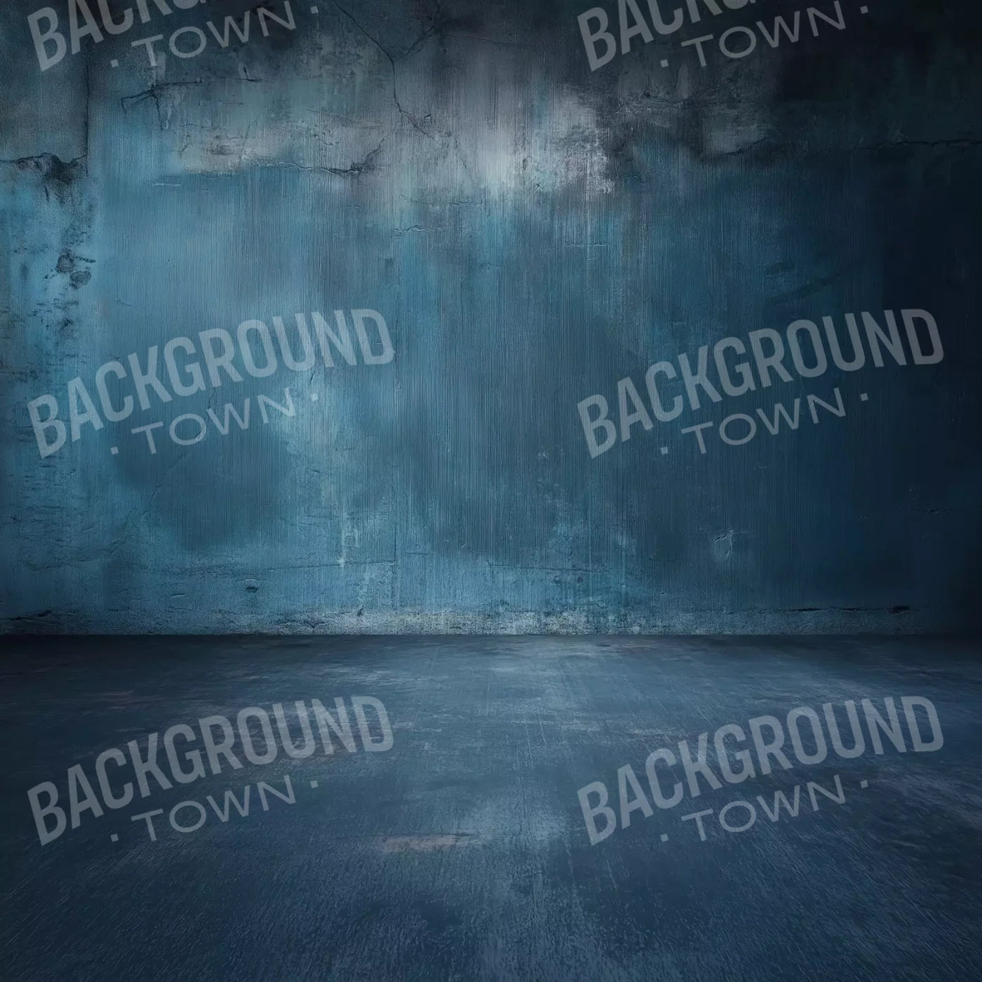Acoustic Blue Wall 8’X8’ Fleece (96 X Inch) Backdrop