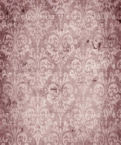 Pink Damask Backdrop for Photography