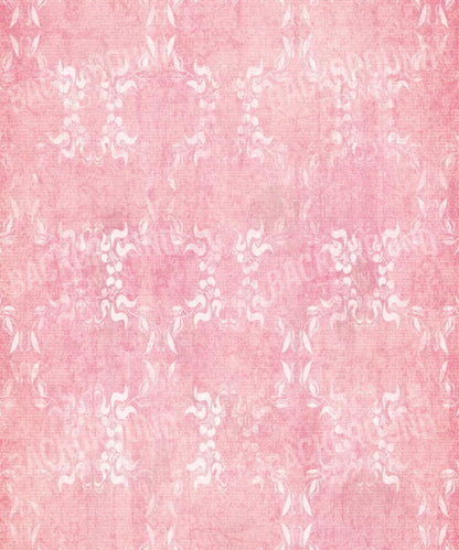 Pink Damask Backdrop for Photography