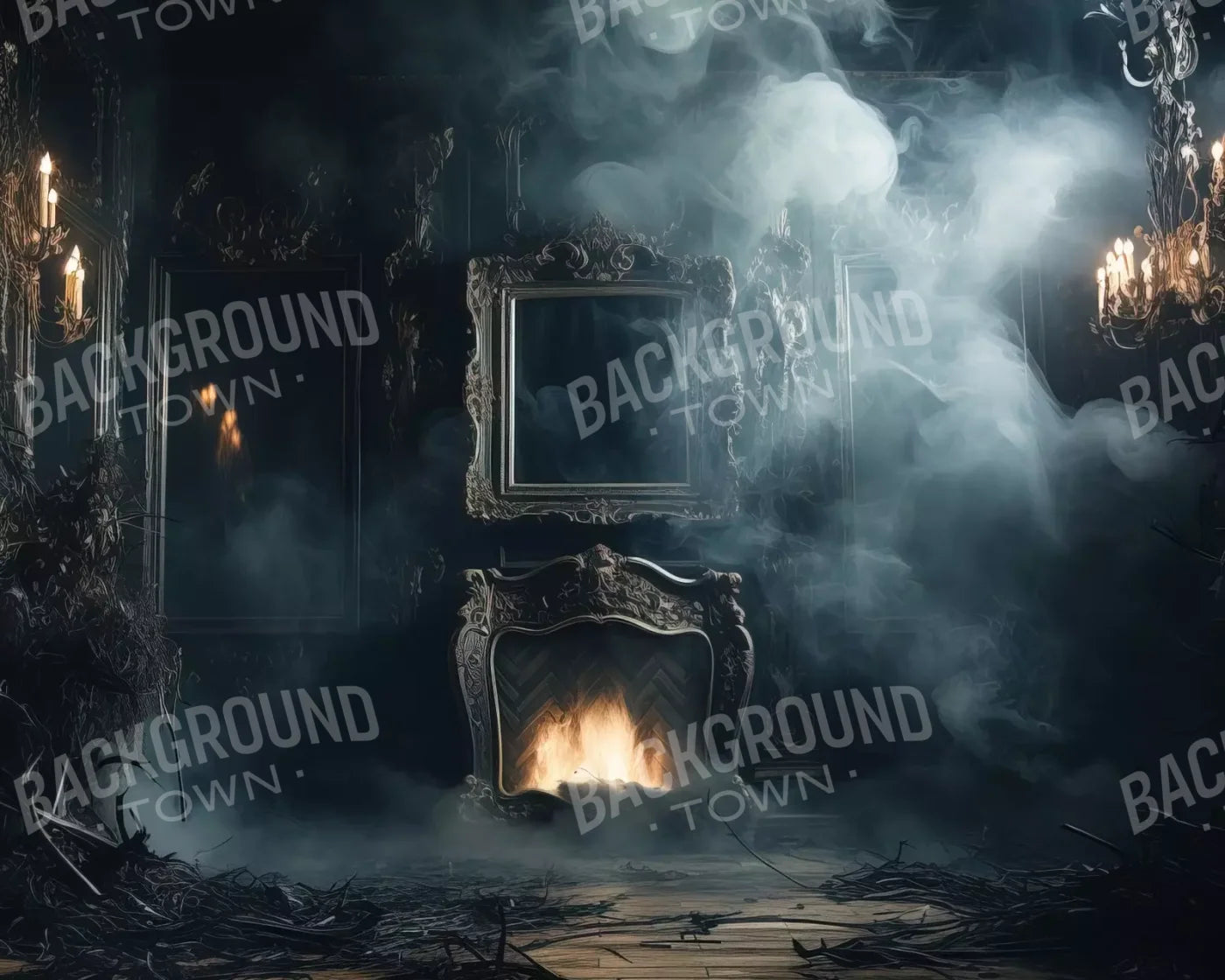 Aftermath I 10’X8’ Fleece (120 X 96 Inch) Backdrop