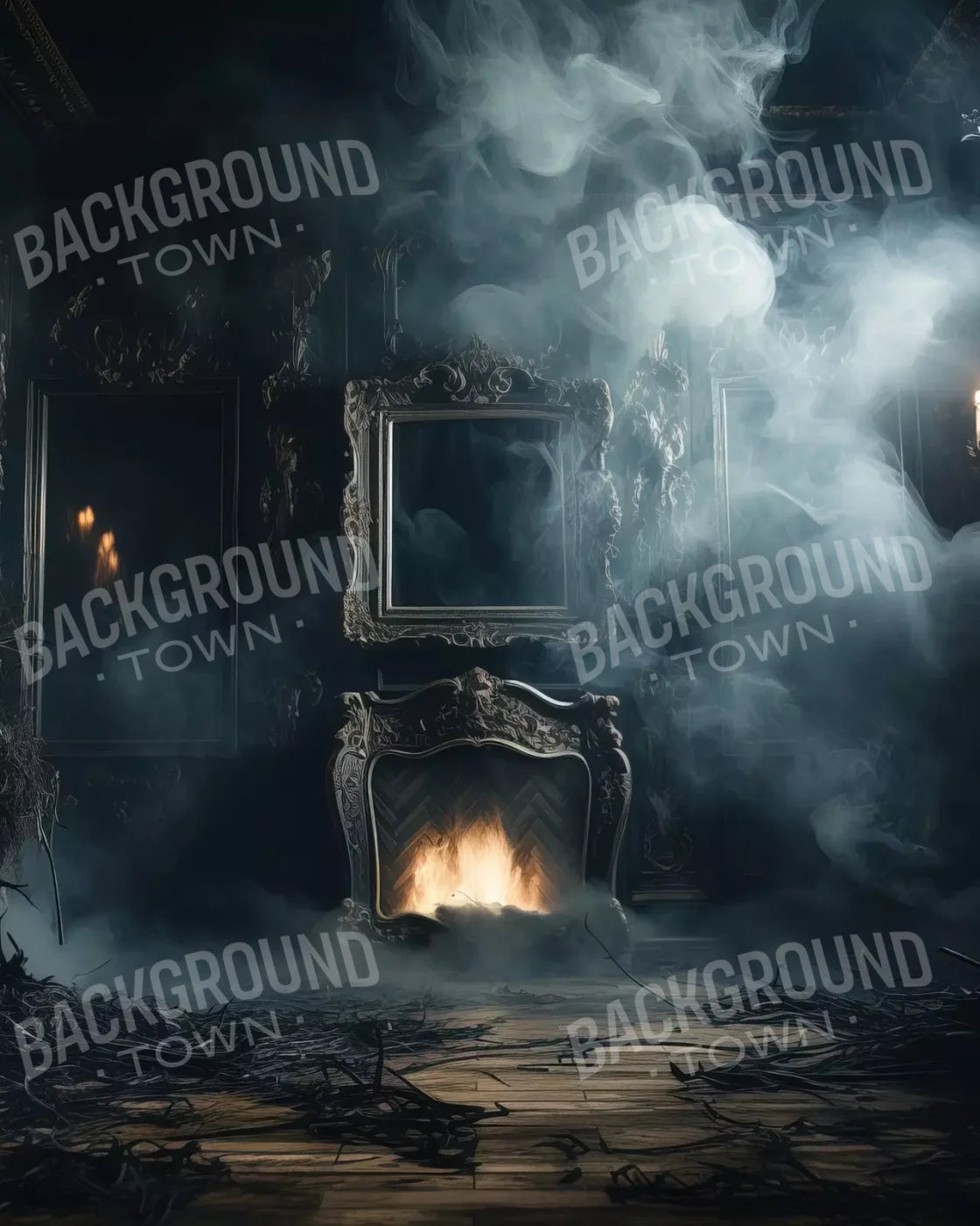 Aftermath I 8’X10’ Fleece (96 X 120 Inch) Backdrop