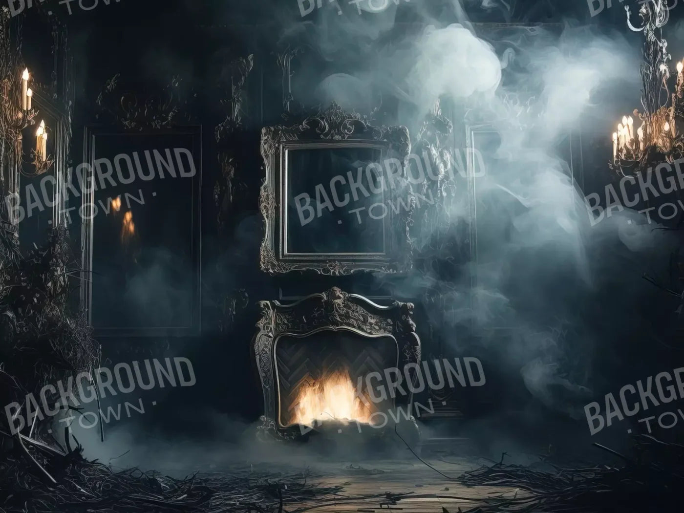 Aftermath I 8’X6’ Fleece (96 X 72 Inch) Backdrop