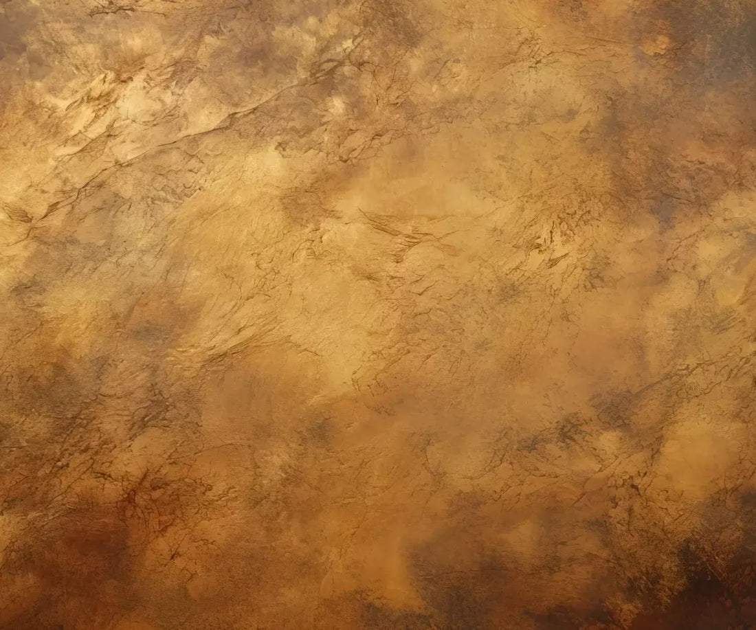 Aged Brown Leather Iii 5’X4’2 Fleece (60 X 50 Inch) Backdrop