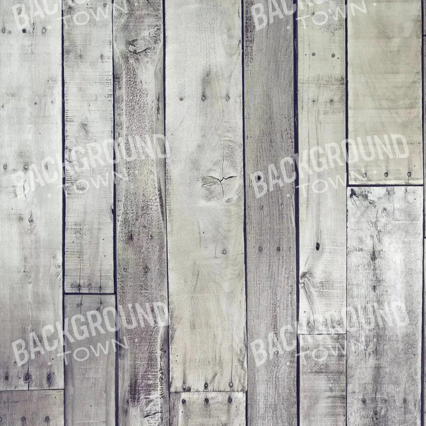Aged Cream Floorboards Rubbermat Floor 5X5 ( 60 X Inch )