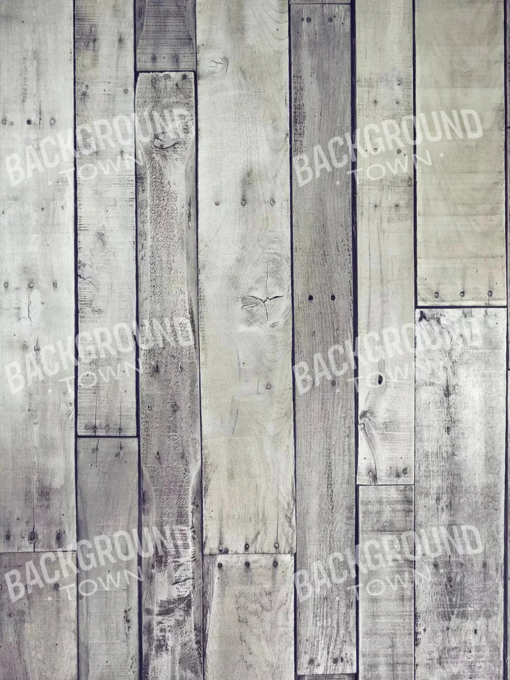 Aged Cream Floorboards Rubbermat Floor 5X7 ( 60 X 84 Inch )