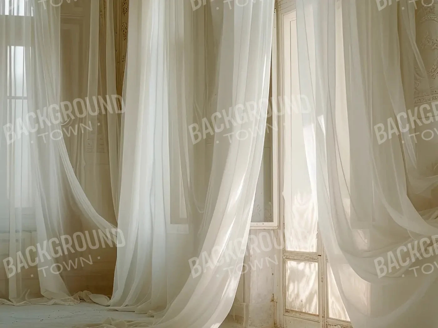 Airy Room 8’x6’ Fleece (96 x 72 inch) Backdrop
