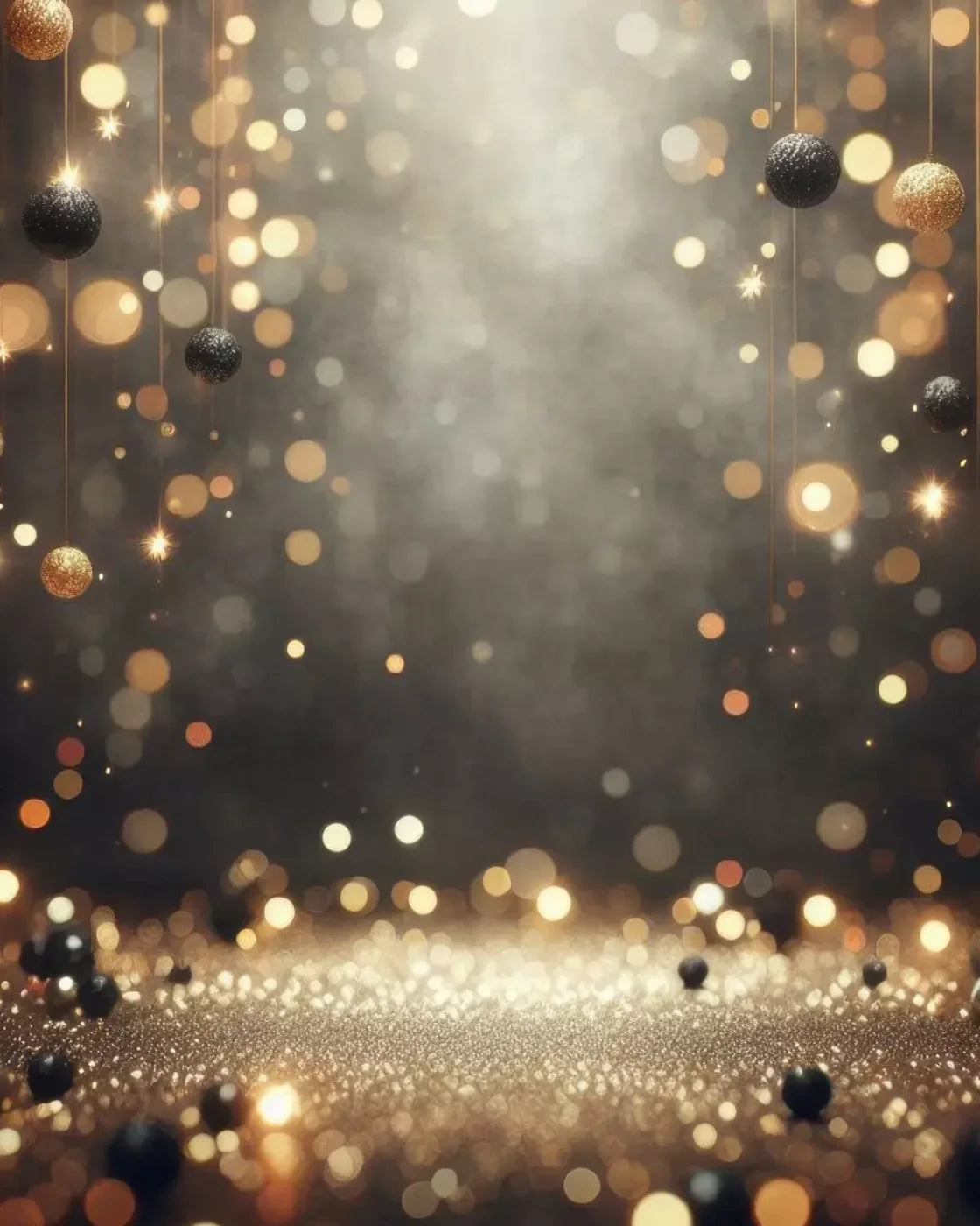 All That Glitters 8’X10’ Fleece (96 X 120 Inch) Backdrop