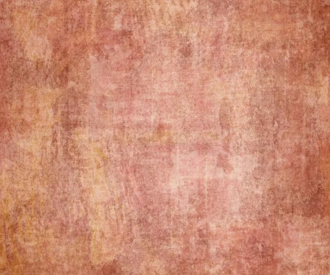 Allie Orange 5X42 Fleece ( 60 X 50 Inch ) Backdrop