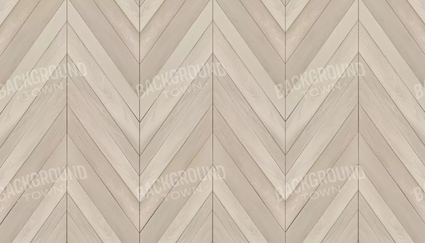 Almond Chevron 14’x8’ UltraCloth (168 x 96 inch) Backdrop