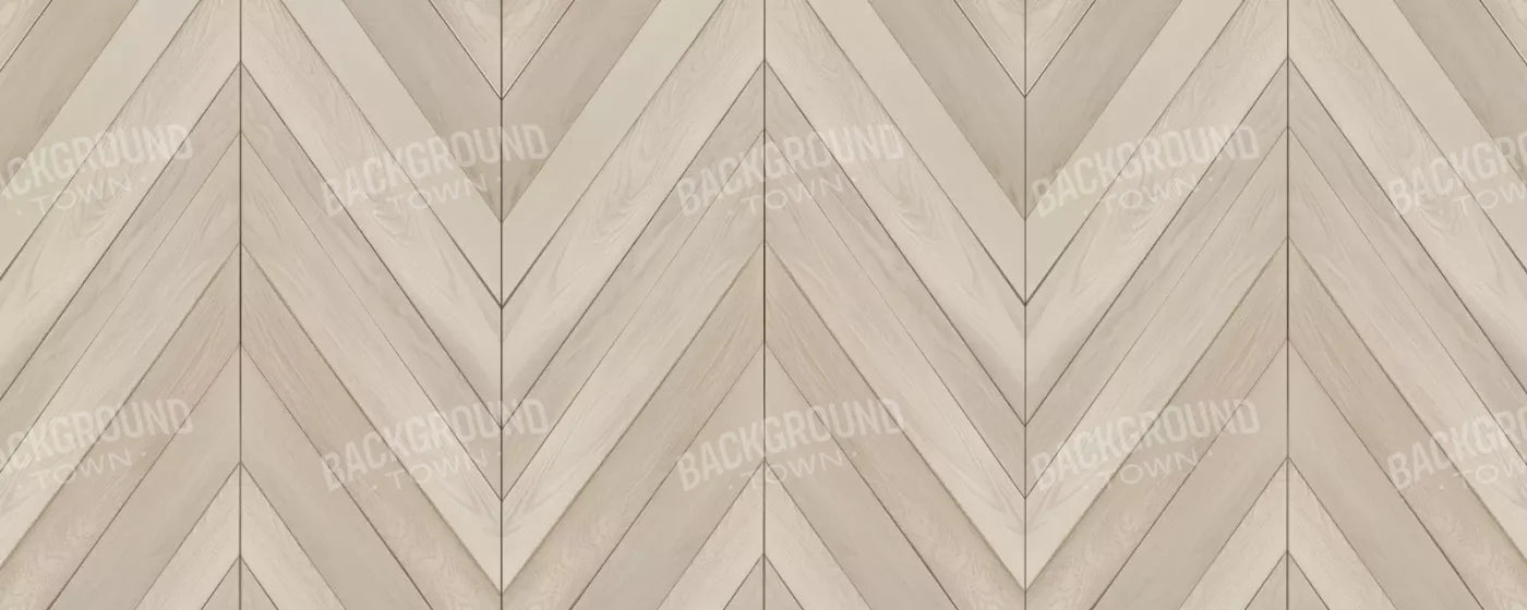Almond Chevron 20’x8’ UltraCloth (240 x 96 inch) Backdrop