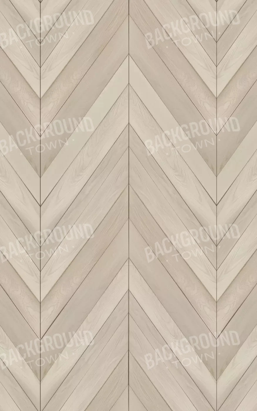 Almond Chevron 5’x8’ UltraCloth (60 x 96 inch) Backdrop