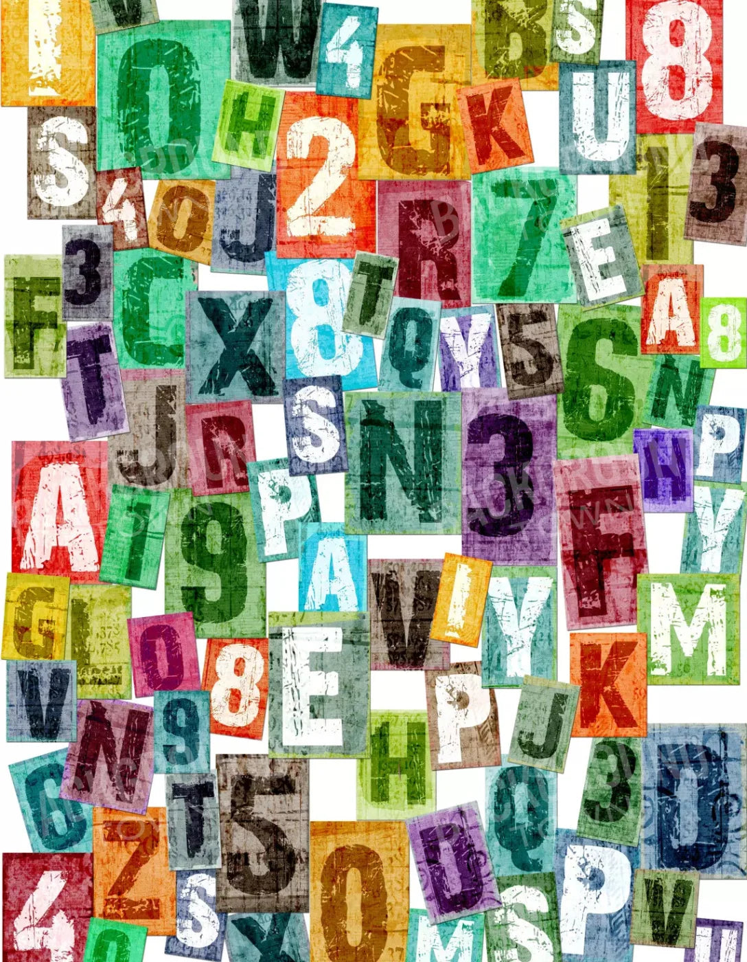 Alpha 2 6X8 Fleece ( 72 X 96 Inch ) Backdrop