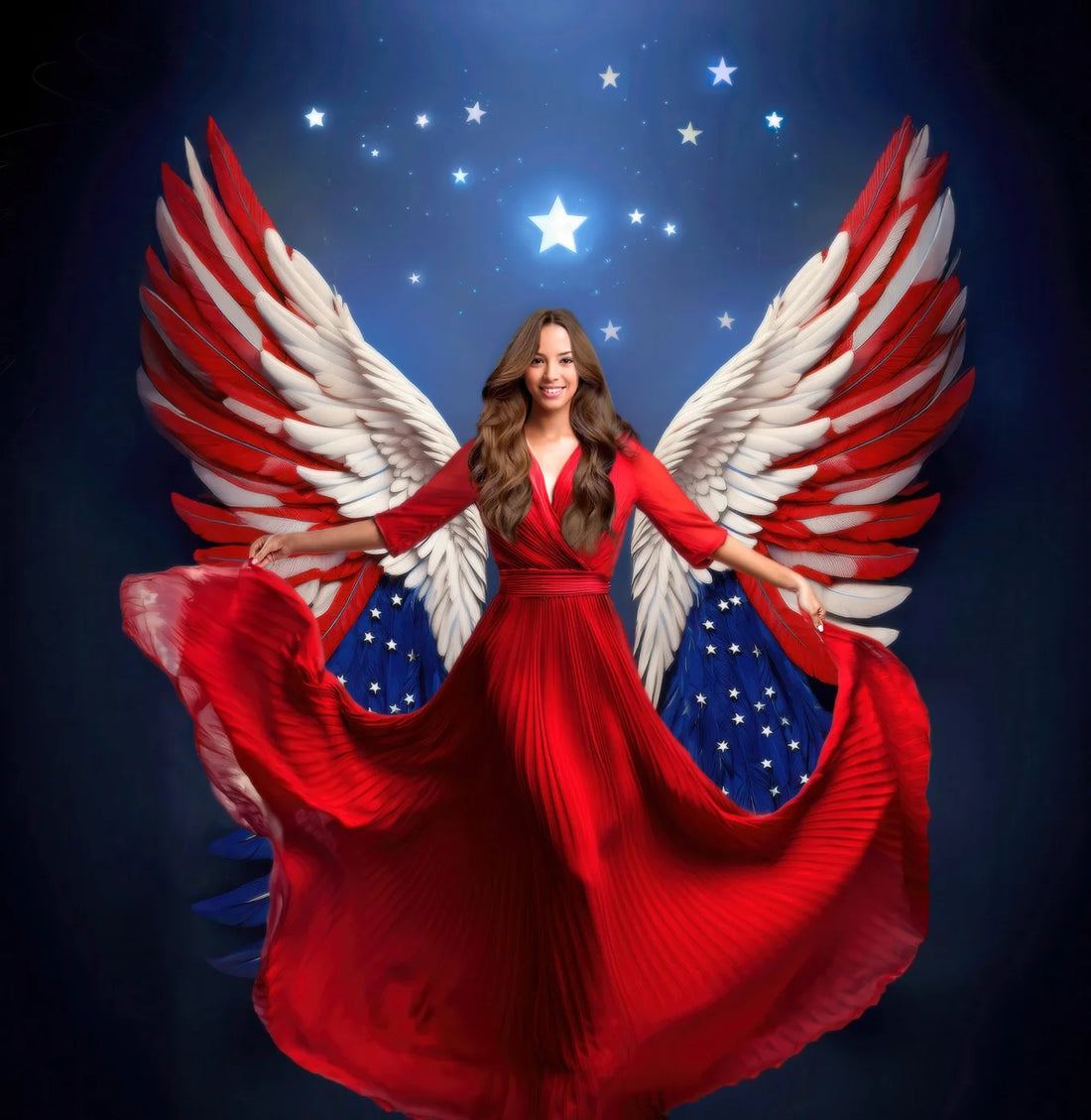American Angel Backdrop