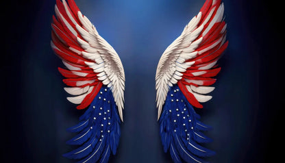 American Angel Backdrop