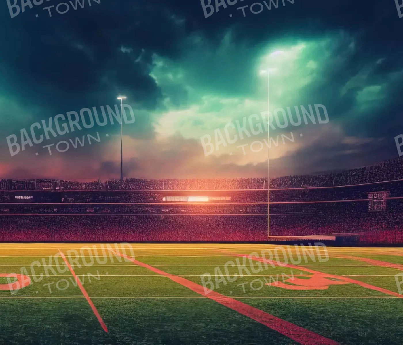 American Fb Field 12X10 Ultracloth ( 144 X 120 Inch ) Backdrop