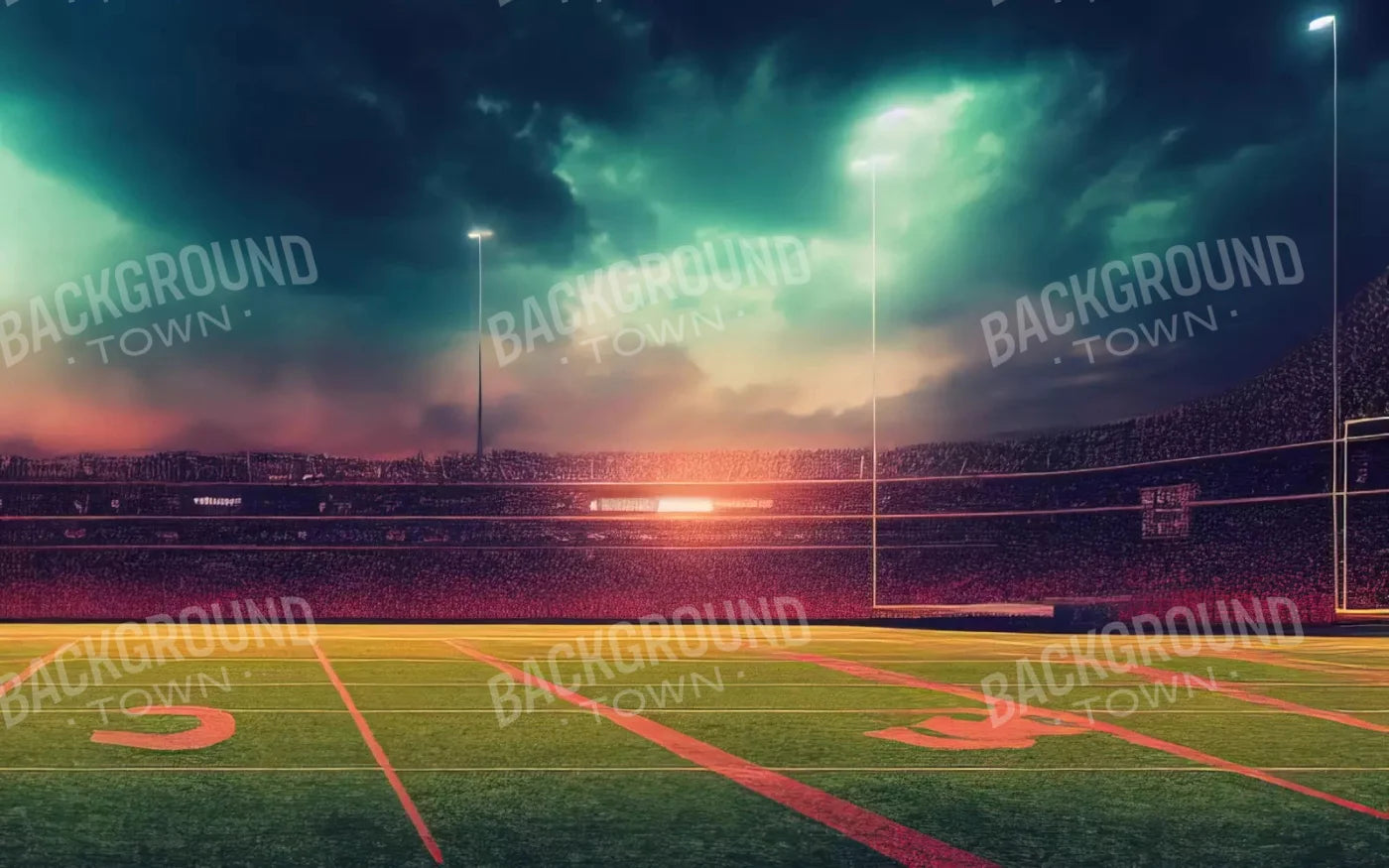 American Fb Field 14X9 Ultracloth ( 168 X 108 Inch ) Backdrop