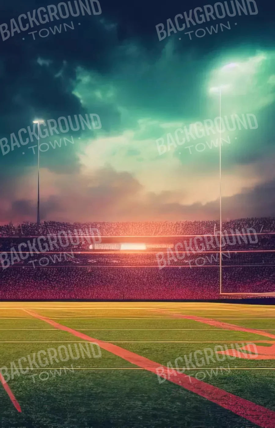 American Fb Field 8X12 Ultracloth ( 96 X 144 Inch ) Backdrop