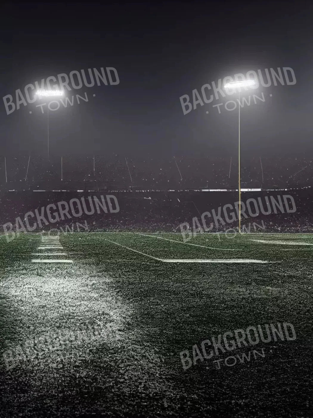 American Football 8X10 Fleece ( 96 X 120 Inch ) Backdrop
