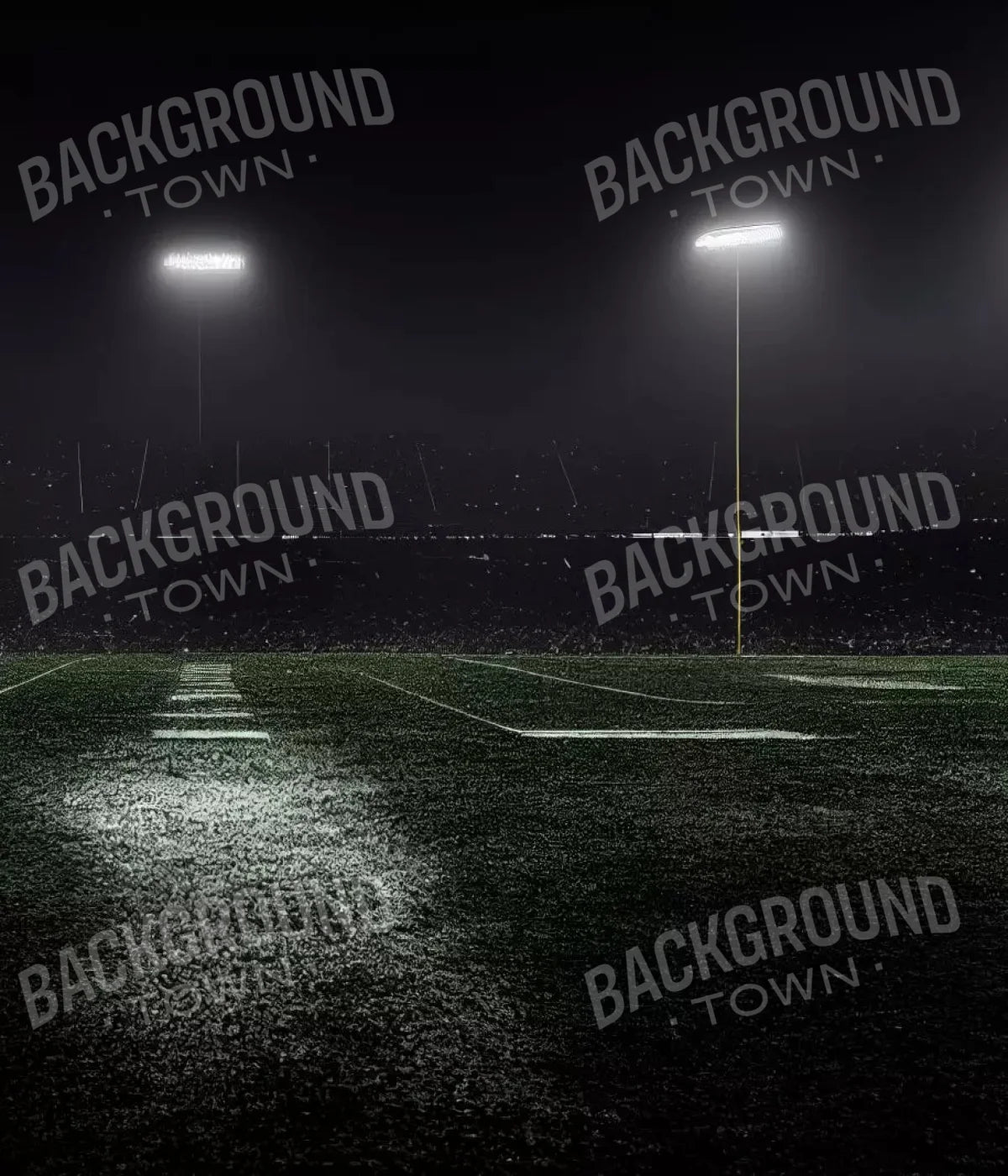 American Football Dark 10X12 Ultracloth ( 120 X 144 Inch ) Backdrop