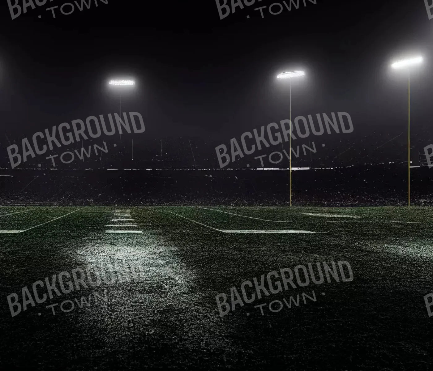 American Football Dark 12X10 Ultracloth ( 144 X 120 Inch ) Backdrop