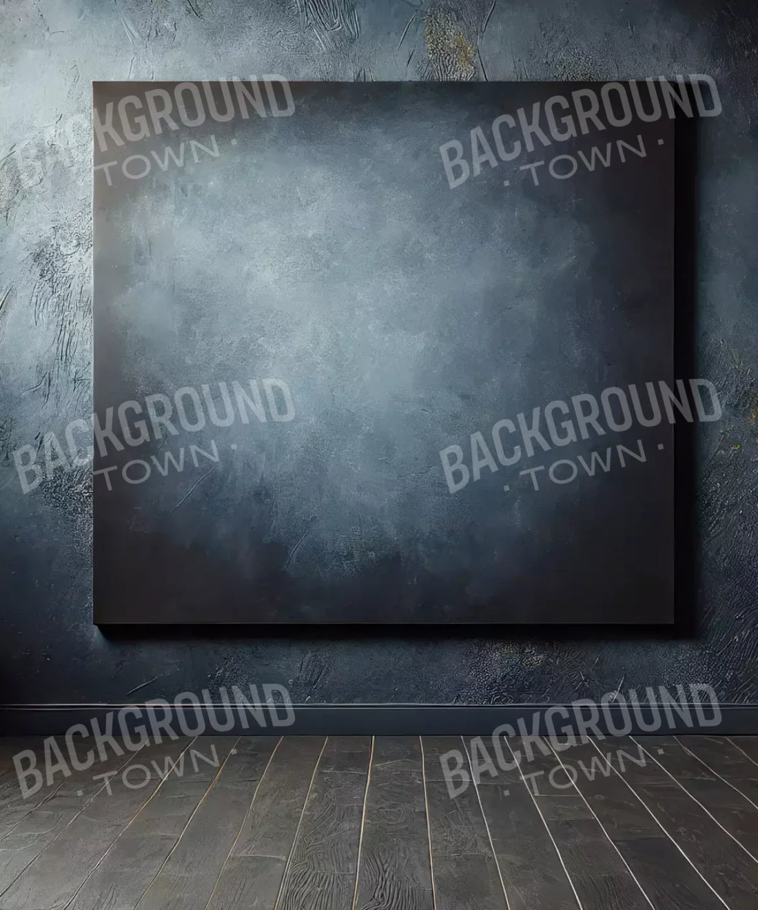 Blue Black Gold Backdrop for Photography