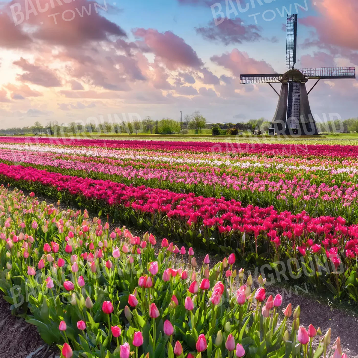 Amsterdam 8’x8’ Fleece (96 x 96 inch) Backdrop