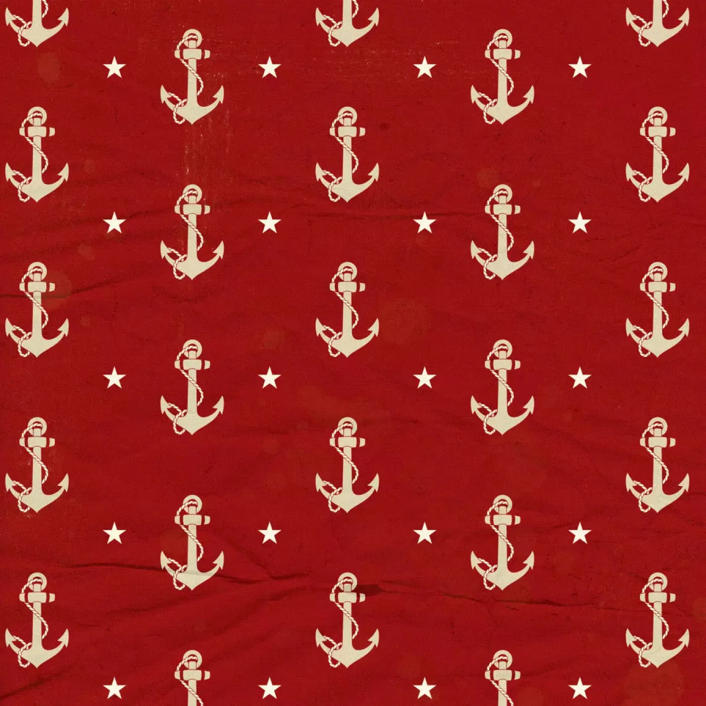 Anchors Away Red 5X5 Rubbermat Floor ( 60 X Inch ) Backdrop