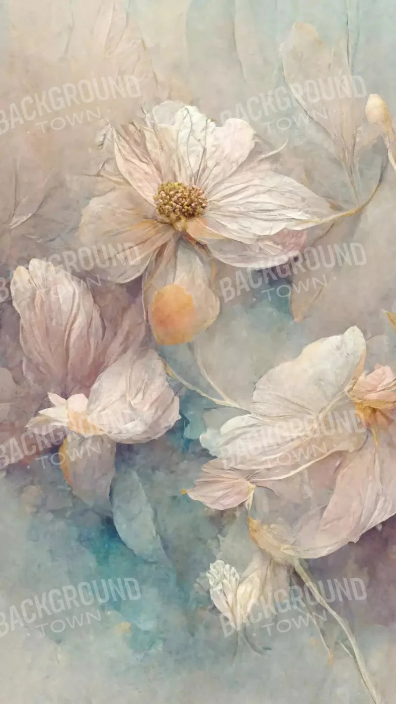 Angel Flowers 2 8X14 Ultracloth ( 96 X 168 Inch ) Backdrop