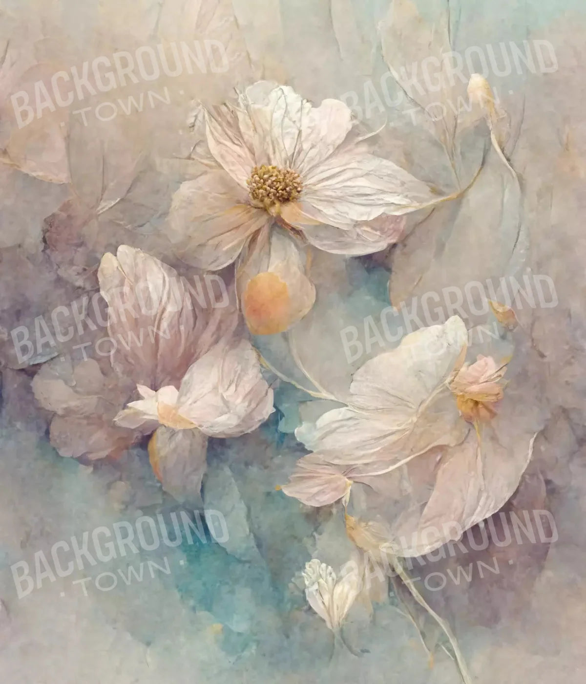 Angel Flowers 2 10X12 Ultracloth ( 120 X 144 Inch ) Backdrop