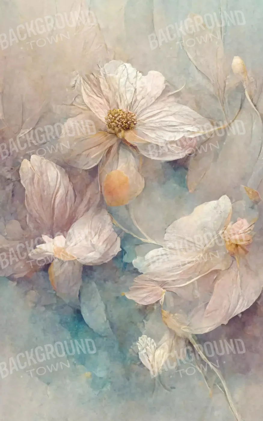 Angel Flowers 2 9X14 Ultracloth ( 108 X 168 Inch ) Backdrop