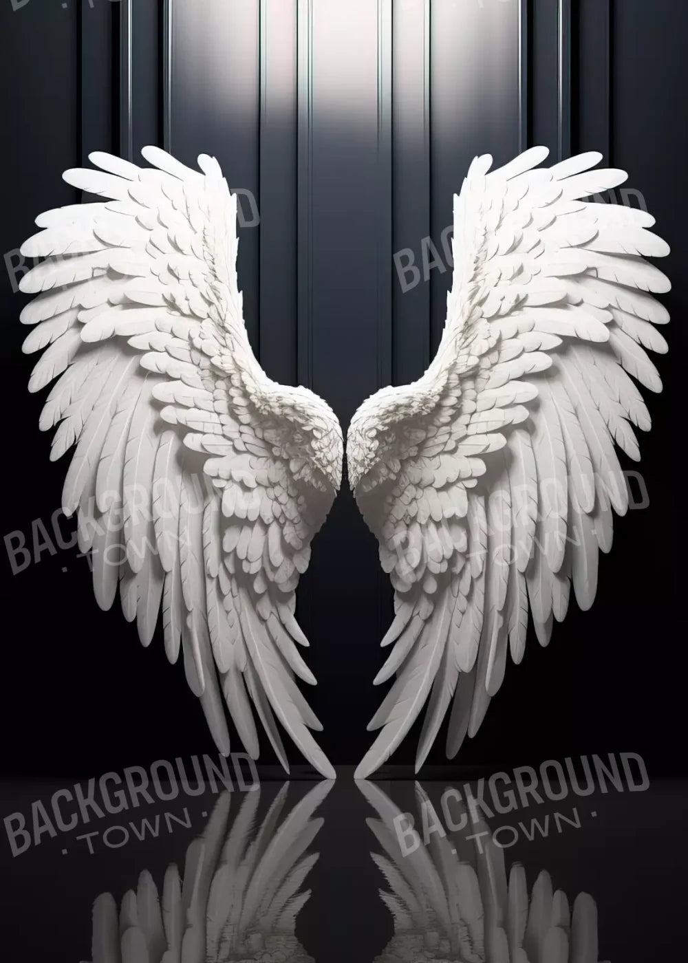 Angel Wings 5X7 Ultracloth ( 60 X 84 Inch ) Backdrop