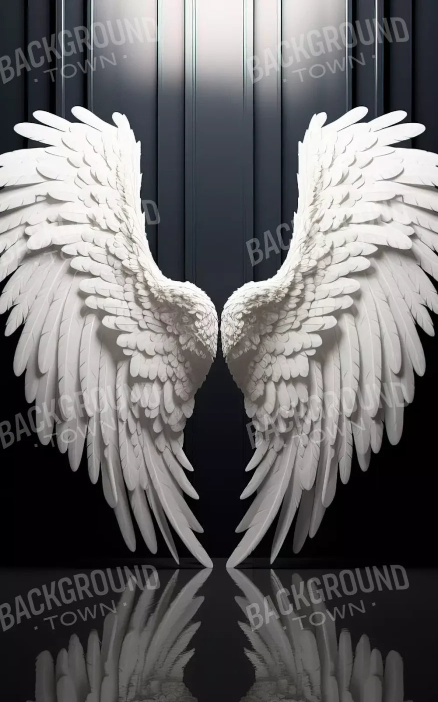 Angel Wings 5X8 Ultracloth ( 60 X 96 Inch ) Backdrop