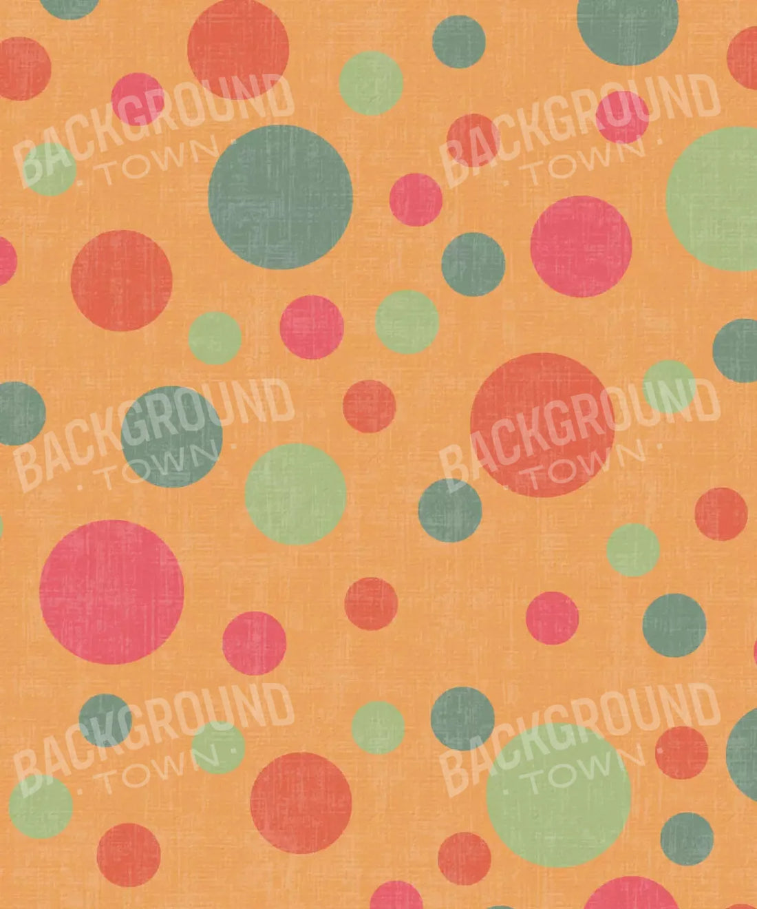 Orange Pattern Backdrop for Photography