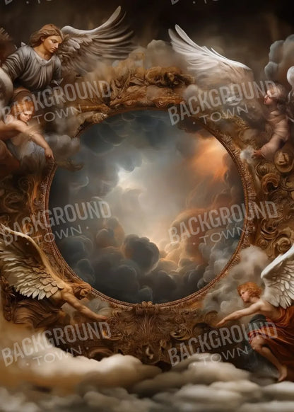 Angels Of The Clouds 5’x7’ UltraCloth (60 x 84 inch) Backdrop