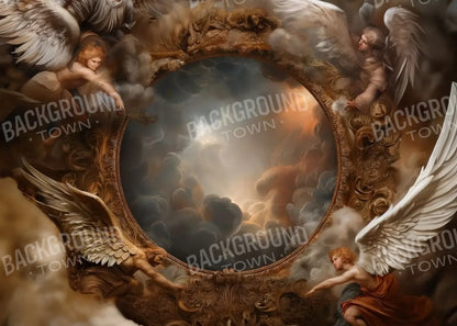 Angels Of The Clouds 7’x5’ UltraCloth (84 x 60 inch) Backdrop